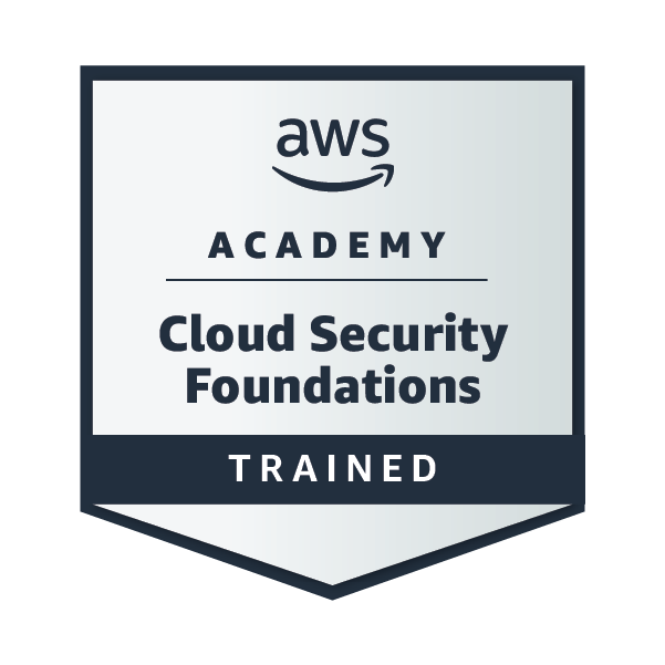 AWS Academy Graduate - Cloud Security Foundations